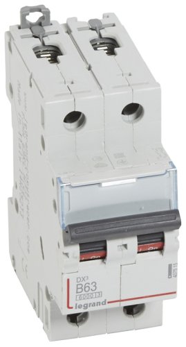 Выключатель автоматический Legrand DX3-E 6000 2п 63А B 10кА картинка